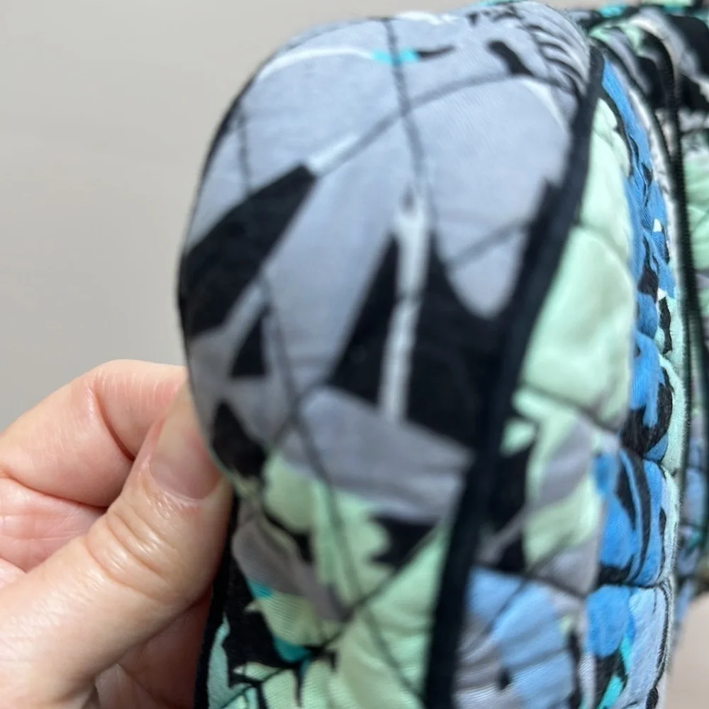 Vera Bradley Double Zipper, Camofloral, Shoulder bag Crossbody ,Pocket Book, Bag